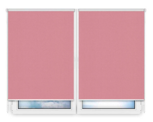 Рулонные шторы Мини Карина-блэкаут-розовый цена. Купить в «Мастерская Жалюзи»